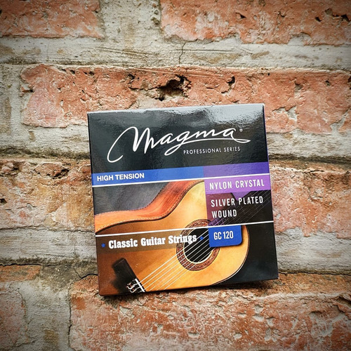 Imagen 4 de 4 de Cuerdas Magma P/guitarra Clásica High Tensión Silver Plated