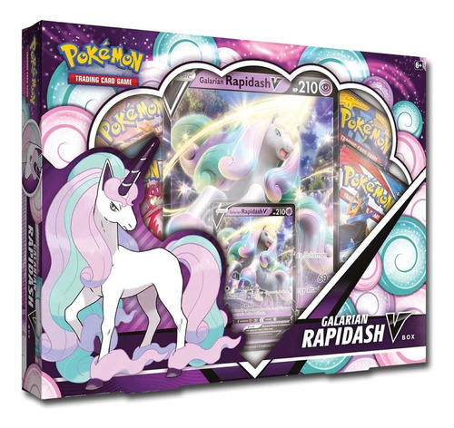 Pokémon Jcc: Caja Galarian Rapidash V.