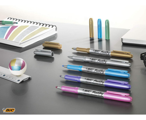 Marcador Bic Gmpmp81-a-ast 8 Colors