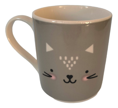 Taza Gatito Gris