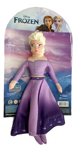 Muñeca Frozen Ii Elsa Lila             