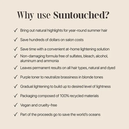 Spray Aclarador De Cabello Suntouched Beach Blonde Sun 100 M