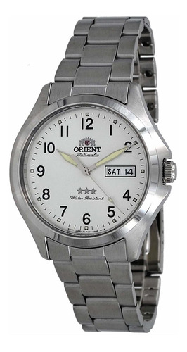 Orient Raab0f15s Reloj Automático Para Hombre De Acero...