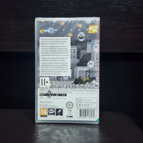 Freedom Finger Switch Limited Run Super Rare Games (Usado)