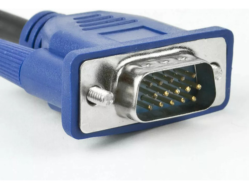 Cable De Video Vga 3 Metros Doble Filtro Monitor Pc Notebook