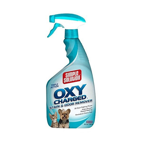 Solución Sencilla Oxy Manchas Y Olor Removedor Charged