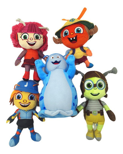 5 Piezas Beat Bugs Muñeca De Peluche Niños Juguetes Regalo