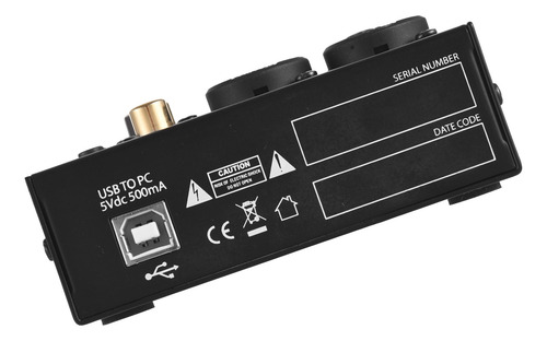 Mesa De Mezclas Integrada Mini Dj 48v Para Studio Home 5v