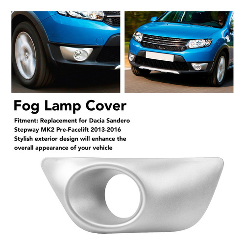 Embellecedor Cubierta Faro Antiniebla For Dacia Izquierdo