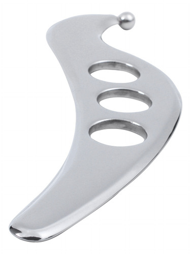 Masajeador De Placas Gua Sha Guasha De Acero Inoxidable, 5 U