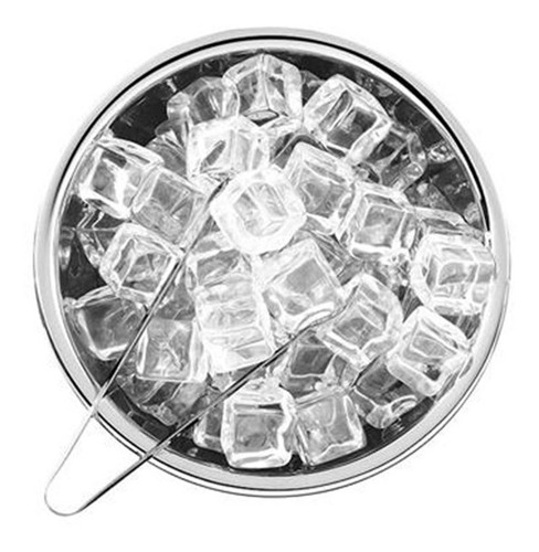 Balde De Gelo Inox 4 Litros C/ Pegador Bebidas Whisky Drink