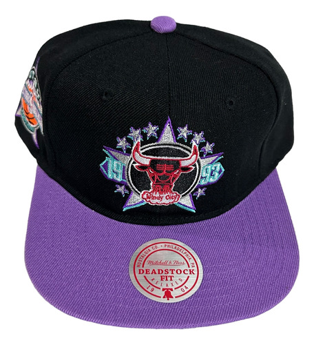 Gorra Mitchell And Ness Nba Asg Two Tone Deadstock Bulls