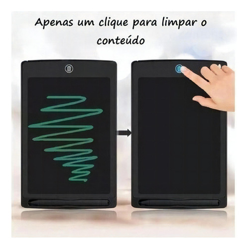 Lousa Mágica 8,5 Lcd Tablet Desenho Premium