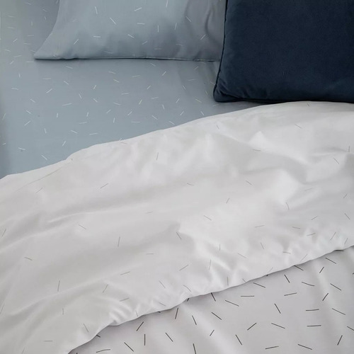 Juego Sabanas Percal 180 Hilos Queen Size Jean Cartier Dover