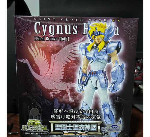 Hyoga Cisne V3 Myth Cloth Ex Final Bronze