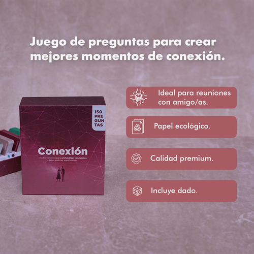 Juego De Mesa Conexión 150 Preguntas Para Conectar