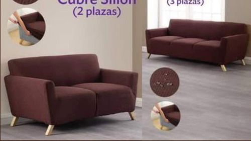 Cubre Sillón 3 Plazas Funda Protector Cubre Salas Elástica
