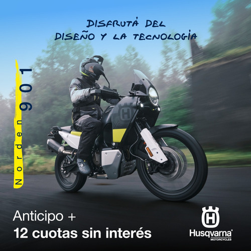 Husqvarna Norden 901 0km Lanzamiento Exclusivo Palermo Bikes