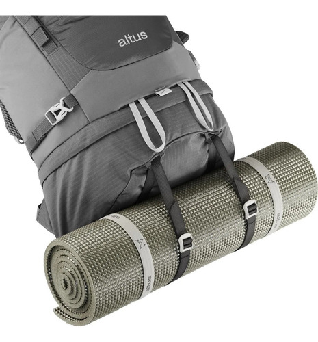 Mochila Altus Pirineos 50l J30 Color Gris Diseño De La Tela Lisa