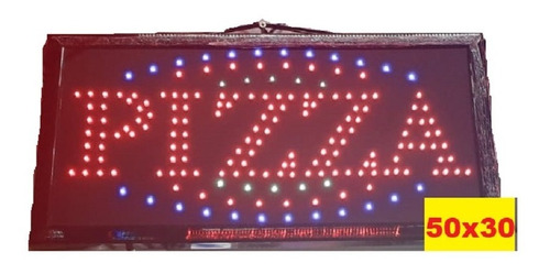 Cartel Adorno Luminoso (pizza)