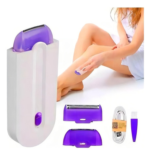 Depilador Feminino Laser Eletríco Sem Fio Portátil