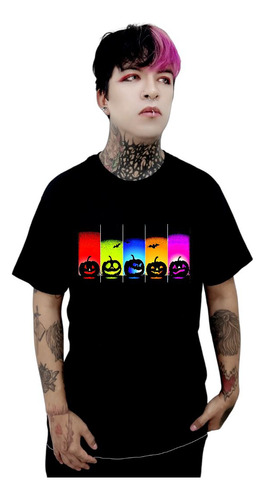 Playera Calabazas Pumpkin Halloween