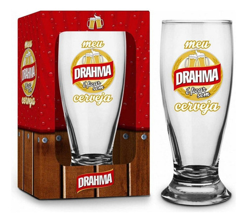 Copo Munich Para Cerveja Sátiras Drahma - Brasfoot Full