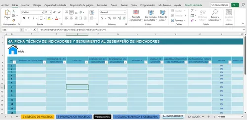 Formato Registro Ruta Crítica Pamec - Sistema Información
