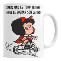 Comprar Mug  Pocillo Taza Café Mafalda Frase Motivaciónal Genérico