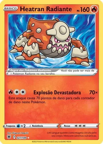 Pokémon TCG - Resumo do Primeiro Mês de Estrelas Radiantes no Formato