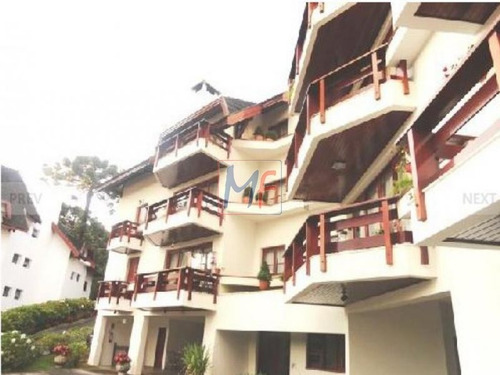 Imagem 1 de 21 de 4121 - Lindo Apartamento Com 3 Suites No Morro Do Elefante - Campos Do Jordão - 4121