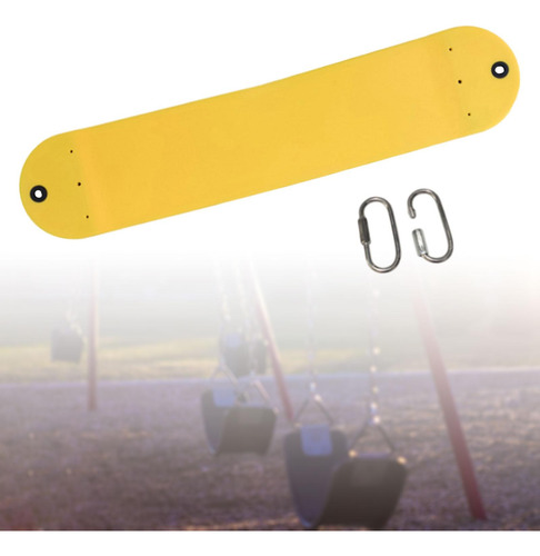 Juego De Columpios Para Niños De Mosquetón Amarillo