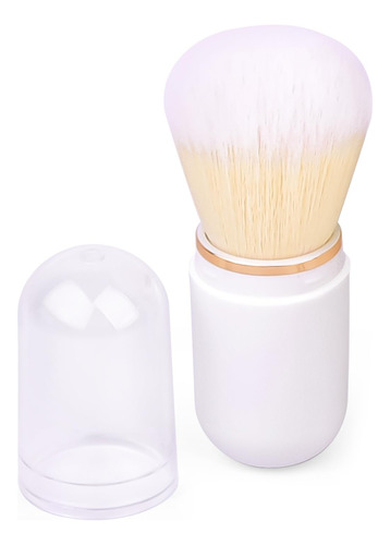 Brocha Retractil Kabuki Brush Travel Makeup Brush, Cepillo P