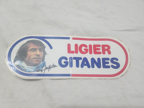 Calcomania Antigua Publicitaria F1 Ligier Gitanes (j.laffite