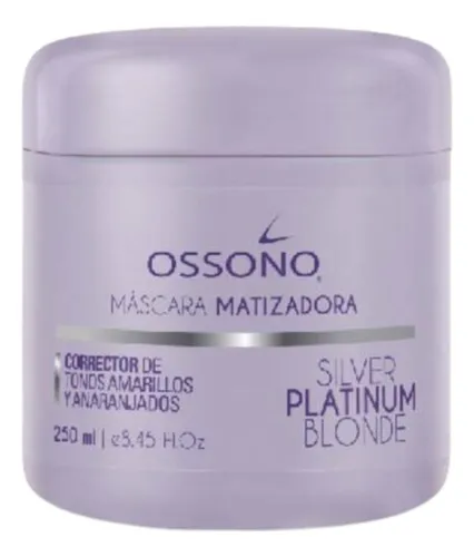 comprar Mascara Matizadora Platinum Blonde Ossono X 250ml