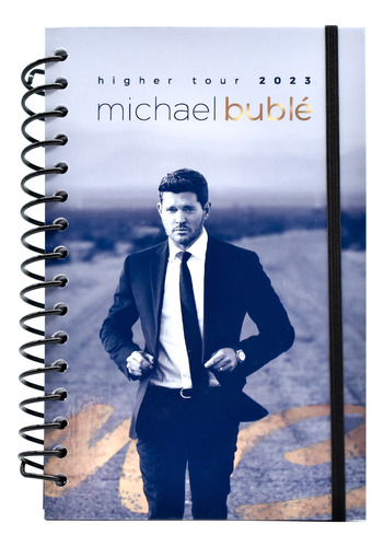 Libreta Michael Bublé Higher Tour 2023