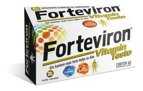 Forteviron Vitamin Testo 60 Comprimidos Original 