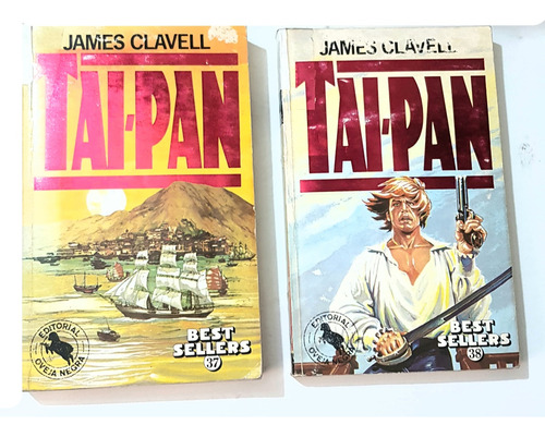 Tai-pan 2 Tomos James Clavell 1984 De 762 Pag. Usado. 