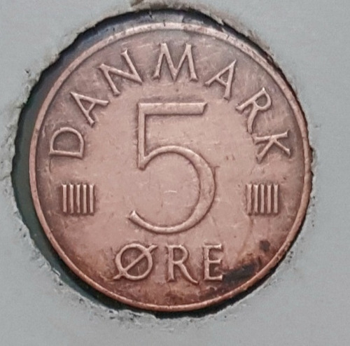 Moneda De Dinamarca. De 5 Ore. 1980. Para Coleccion.