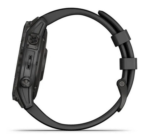 Imagem 4 de 5 de Smartwatch Gps Garmin Fenix 7 Safira Solar Titânio Cinza