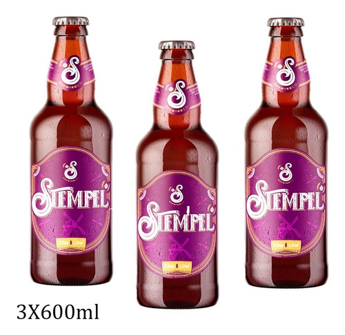 Chopp De Vinho Tinto Stempel - 3 Unidades - 600ml (original)