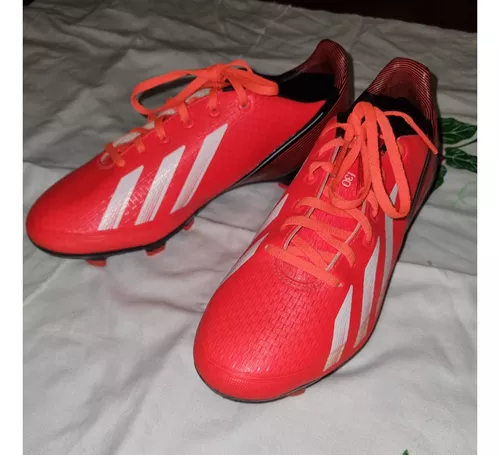 Botines Adidas F50 Naranjas MercadoLibre