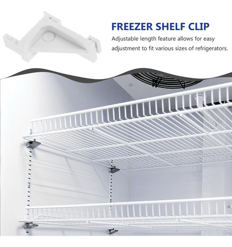 Abrazadera De Soporte Para Refrigerador, 10 Unidades