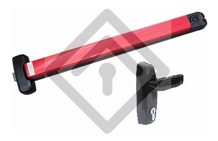 Imagen 4 de 5 de Barral Antipanico Jaque T300 Simple Con Acceso Llave