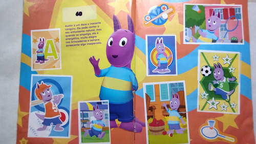 Álbum De Figurinha Backyardigans Incompleto Faltam 19 Cromos (Usado)
