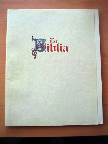 Imagen 4 de 8 de Biblia Salvat 1980 Set 6 Fasciculos Correlativos