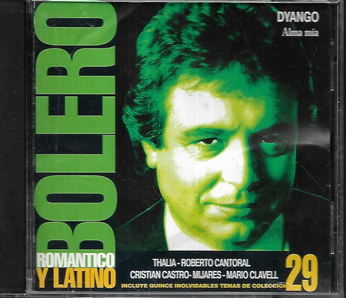 Bolero Romantico Y Latino 29 Tapa Dyango Sello Noticias Cd 