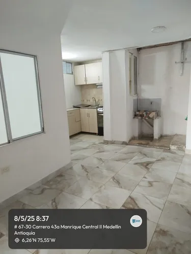 Hermoso Apartamento En Venta Manrique Central A 2 Cuadras De La Piloto,cerca A La Estacion De Palos Verdes