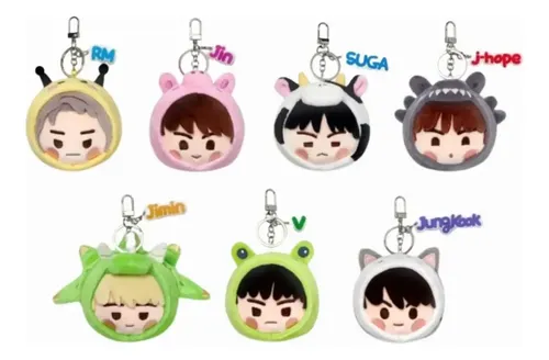 カーリー　BTS おまとめ Porta-chaves Bts Island Festa Face Jimin Branco . | Parcelamento
