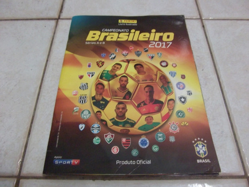 Album De Figurinhas Campeonato Brasileiro 2017 - Panini